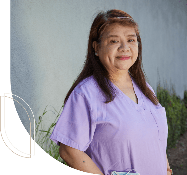 Filipino caregiver in Los Angeles California